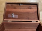 Lane Vtg Cedar Sample Chest With Key 9  X 5 x 4   Very Nice  Condition Coos Bay
