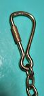 Vintage Brass Base Perpetual Calendar Keychain 1990     2039 Decal Anchor   Ship