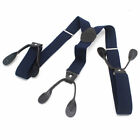 Techtongda Hot Adjustable 4 Color Button Holes Link Men s Elastic Suspenders