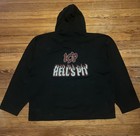 Vintage Black Icp Hell   s Pit Hoodie Sweater 2xl Xxl Embroidered Flames