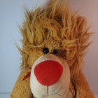Dan Dee Collectors Choice Lion Plush 16  Valentines Embroidered Heart Love