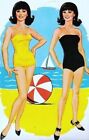 Vintage 1960 Marlo Girl Paper Dolls From Orig In Size Uncut Reporductin Read All
