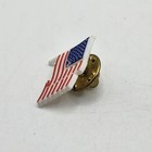 Patriotic Usa American Flag Lapel Pin Enamel Tie Tack Pin Gift Red White Blue