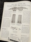 1932 Antique Semi-finished Fashion Catalog Broadway Ny Berth Robert Pattern