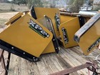 8  Xp24 Cat Yellow Snow Pusher Box Skid Steer Loader Bobcat Case 