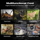 550 Paracord 100ft Army Green 7 Strand Core Type Iii Parachute Cord Survivalrope