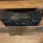 Vtg Fisher Ph-406 Boombox  Detachable Spkrs  Eq  Cassette  Am fm See Desc 