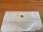 Clear 2mil Hanghole Plastic Reclosable Zip Seal Bags Hang Hole Top Lock Baggies
