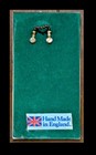 Vintage English Medieval Monumental Brass Reproduction Plaque Sir Simon   Lady F