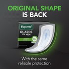 Depend Guards For Men Maximum Absorbency Incontinence Pads 52 Count