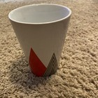 Rare Starbucks Coffee Company Christmas Tree Red Green Triangle 16oz Ceramic Mug