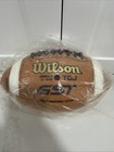 Wilson Gst Tdj Junior Size 6 Leather Football Brown white black