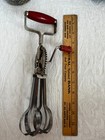 Primitive Vintage Cherry Seeder Wood Rolling Pin Mcness Egg Beater  Kitchen Lot