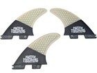 Pacific Vibrations Medium Surfboard Tri 3 Fins Fits Fcs 2  Honeycomb Carbon