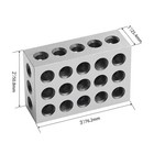 23 Holes Ultra Precision 1-2-3  Blocks 2pcs pair