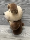 Vintage Dakin Soft Classics Plush Dog Stuffed Animal Puppy With Bone 1988