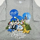 Disney Mickey s Very Merry Christmas Party 2018 T-shirt Grey Xl Unisex