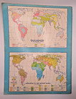 Vintage 1960s Hammond s Historical Atlas Of The World 9 5 X 12  Map Book