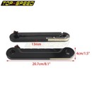 Front Led Flush Fork Turn Signals Side Light W drl For Harley Road King  14- 24
