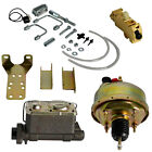 7  Power Brake Booster Kit W master Cylinder For Ford Falcon Mustang 1960-1966