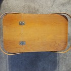 Gorgeous Plaid Picnic Basket From The Good  ol Days Made In Usa By Redmon Co