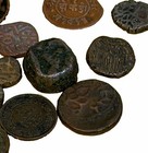 India Big Lot Of 27 Ancient  Medieval  And Historical Copper And Silver Coins