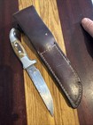 Vintage Ruana Custom Knife Bonner Mt Usa Orig Sheath Stag 5    Blade