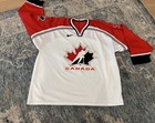 1990s Nike Team Canada Iihf White Hockey Jersey Men s Size Xl Great Condition