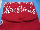 Holiday Style Jumbo Santa Canvas Gift Bag Sack Rope Tie 24 X 27 Christmas New