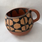 Pueblo Pottery Santo Domingo Bowl Handle Florence Pajarito