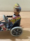 Antique Vintage 1920s Marx Tin Litho Wind Up Lizzie Of The Valley Car Toy Usa