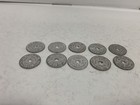 Lot Of 10 State Of  Washington Sales Tax Tokens A019