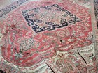 10 X 12 5 Vintage Serapi Heriz Rug Antique Kazak Ushak Caucasian 