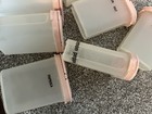 Vintage Tupperware Set Of 9 Modular Mates Spice Shakers Pink