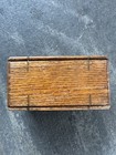 Antique 1889 Oak Wooden Singer Sewing Machine Fold-out Puzzle Box- Empty