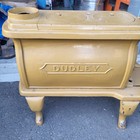 Antique Dudley Cast Iron Oven Stove Fireplace  34x26x14 Read Description 