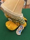 Vintage - Garfield   Born To Party 1981    R  Dakin Plush Lampshade Nice