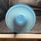 Lsa International Art Glass Vase Blue   White Cased 12 5  Poland Mouthblown