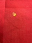 New Rolex Red Pocket Square Handkerchief Christian Fischbacher 