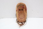 Vintage Mexican Yaqui Pascola Dance Mask  Mid 20th Century Folk Art Carved Wood