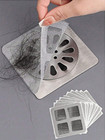 50pcs Disposable Drain Hair Catchers - Anti-clog Stickers For Shower   Sink-new
