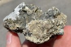 Iridescent Pyrite Included Quartz W unknowns Mineral Specimen Estate Find