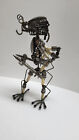 Handmade Predator Alien Spark Plugs Bike Chain   Scrap Metal Articulated Figure