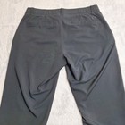 Under Armour Golf Pants Women 12 Black Fitted Performance Trousers Athletic