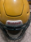 2024 - Riddell Speedflex Football Helmet Yellow Gold W  Facemask Adult Medium