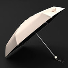 Flat Automatic Umbrella Rain Women Ultralight Travel Sun Umbrella Girls Anti Uv 