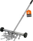 17-inch Rolling Magnetic Sweeper With Wheels   Adjustable Handle   8 8-pound    