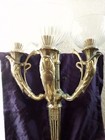 Antique French Louis Xv Style Wall Scone Bronze