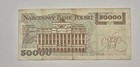 Poland Banknote 50000 Zlotych 1993  50 000 Zl
