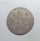 1787 Great Britain - 6 Pence     with Hearts     Km-606 2 
